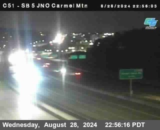 SB 5 at Carmel Mountain Rd.