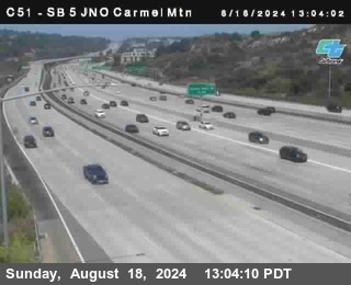 SB 5 at Carmel Mountain Rd.