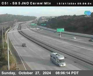 SB 5 at Carmel Mountain Rd.