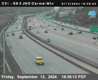 SB 5 at Carmel Mountain Rd.