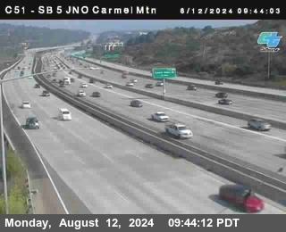 SB 5 at Carmel Mountain Rd.