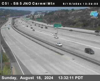 SB 5 at Carmel Mountain Rd.