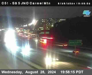 SB 5 at Carmel Mountain Rd.