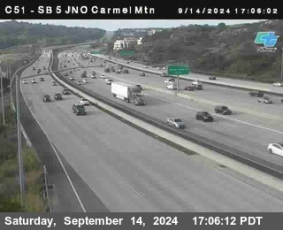 SB 5 at Carmel Mountain Rd.