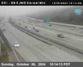 SB 5 at Carmel Mountain Rd.