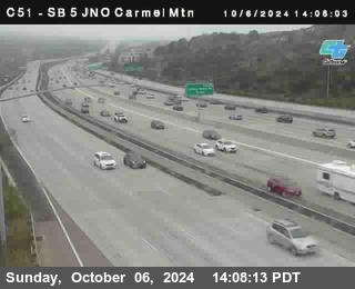 SB 5 at Carmel Mountain Rd.