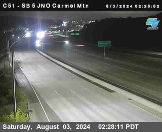 SB 5 at Carmel Mountain Rd.