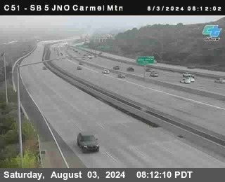 SB 5 at Carmel Mountain Rd.