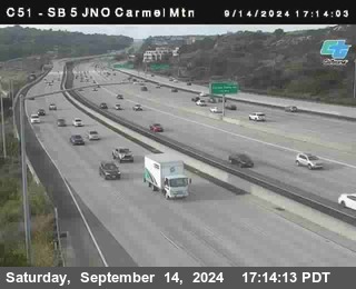 SB 5 at Carmel Mountain Rd.