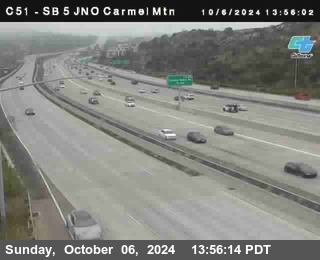 SB 5 at Carmel Mountain Rd.