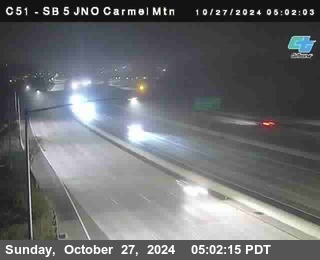 SB 5 at Carmel Mountain Rd.