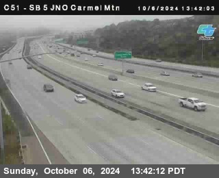 SB 5 at Carmel Mountain Rd.