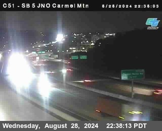 SB 5 at Carmel Mountain Rd.