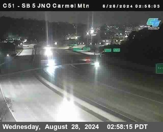 SB 5 at Carmel Mountain Rd.