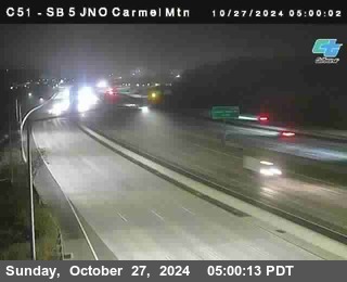 SB 5 at Carmel Mountain Rd.