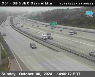 SB 5 at Carmel Mountain Rd.