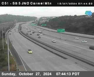 SB 5 at Carmel Mountain Rd.