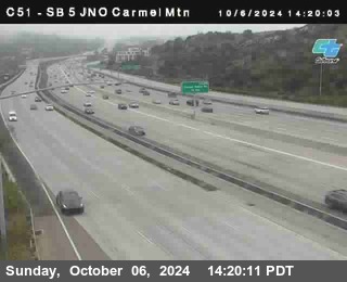 SB 5 at Carmel Mountain Rd.