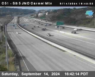 SB 5 at Carmel Mountain Rd.