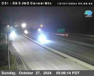 SB 5 at Carmel Mountain Rd.