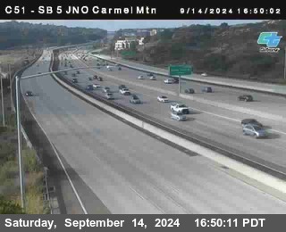 SB 5 at Carmel Mountain Rd.