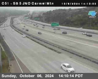 SB 5 at Carmel Mountain Rd.