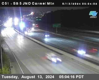 SB 5 at Carmel Mountain Rd.