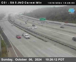 SB 5 at Carmel Mountain Rd.