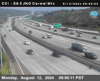 SB 5 at Carmel Mountain Rd.