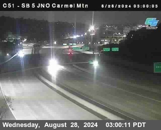 SB 5 at Carmel Mountain Rd.