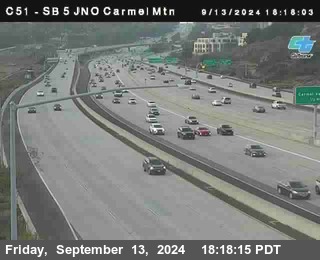 SB 5 at Carmel Mountain Rd.