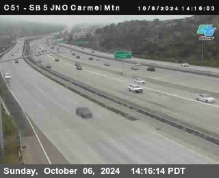 SB 5 at Carmel Mountain Rd.