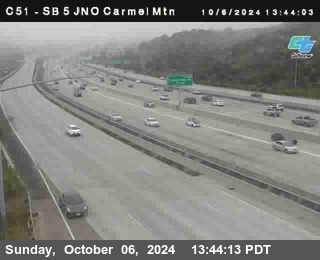 SB 5 at Carmel Mountain Rd.