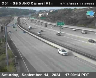 SB 5 at Carmel Mountain Rd.