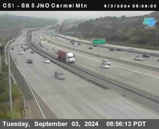 SB 5 at Carmel Mountain Rd.