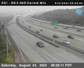 SB 5 at Carmel Mountain Rd.