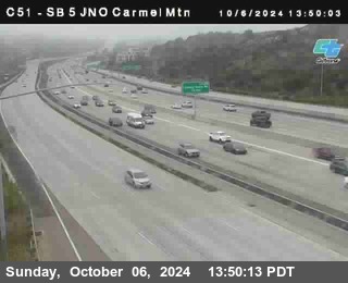 SB 5 at Carmel Mountain Rd.