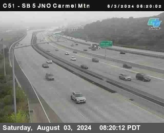 SB 5 at Carmel Mountain Rd.