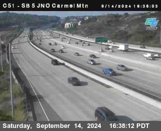 SB 5 at Carmel Mountain Rd.