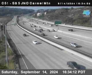 SB 5 at Carmel Mountain Rd.