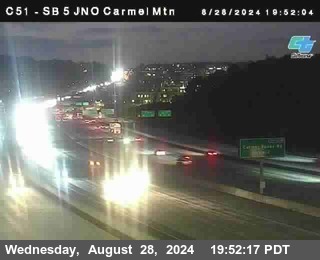 SB 5 at Carmel Mountain Rd.