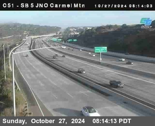 SB 5 at Carmel Mountain Rd.