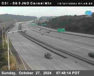 SB 5 at Carmel Mountain Rd.