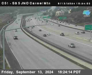 SB 5 at Carmel Mountain Rd.