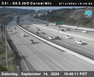 SB 5 at Carmel Mountain Rd.