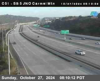 SB 5 at Carmel Mountain Rd.