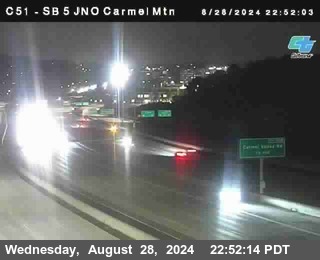 SB 5 at Carmel Mountain Rd.