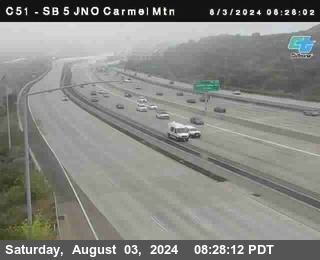 SB 5 at Carmel Mountain Rd.