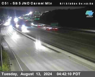 SB 5 at Carmel Mountain Rd.