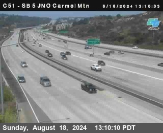 SB 5 at Carmel Mountain Rd.